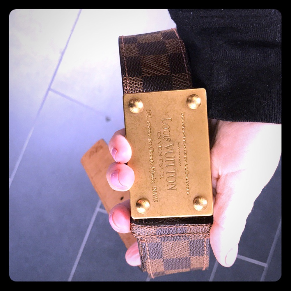 Authentic Louis Vuitton belt